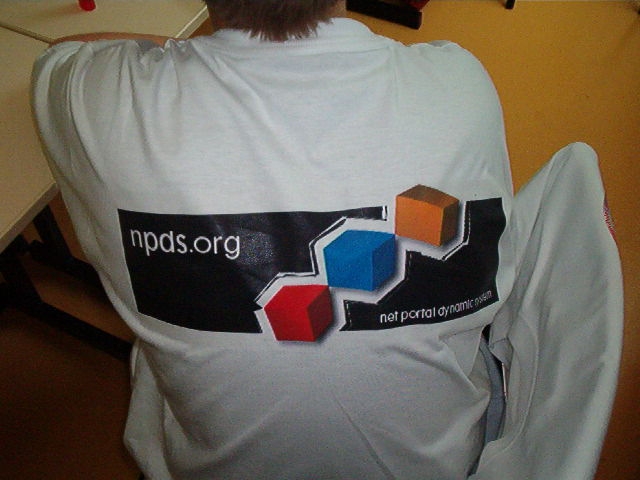 L'edition 2004 du Teeshirt NPDS de la TNT